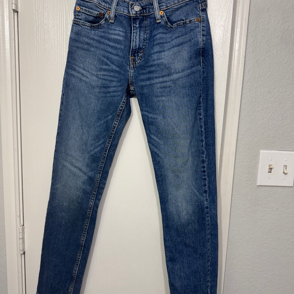 Levi's Blue Straight Leg Jeans Classic Denim